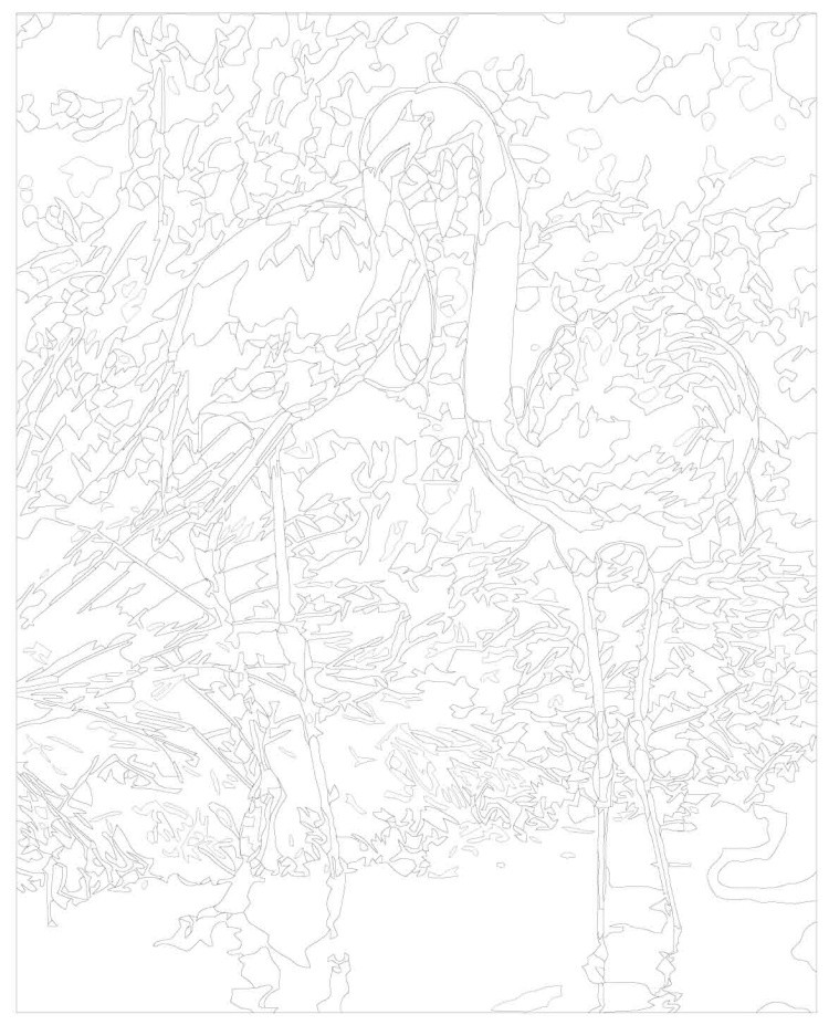 Картина по номерам «Розовые фламинго» — картинка 3