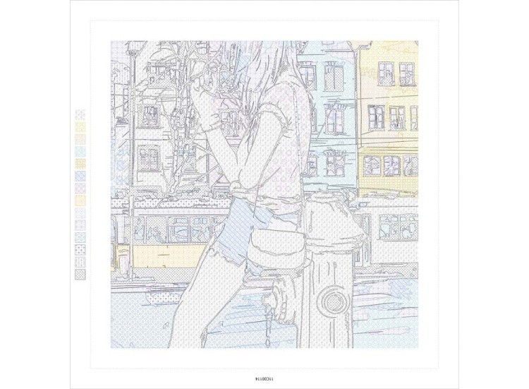 Картина по номерам «В ожидании любимого» — картинка 3