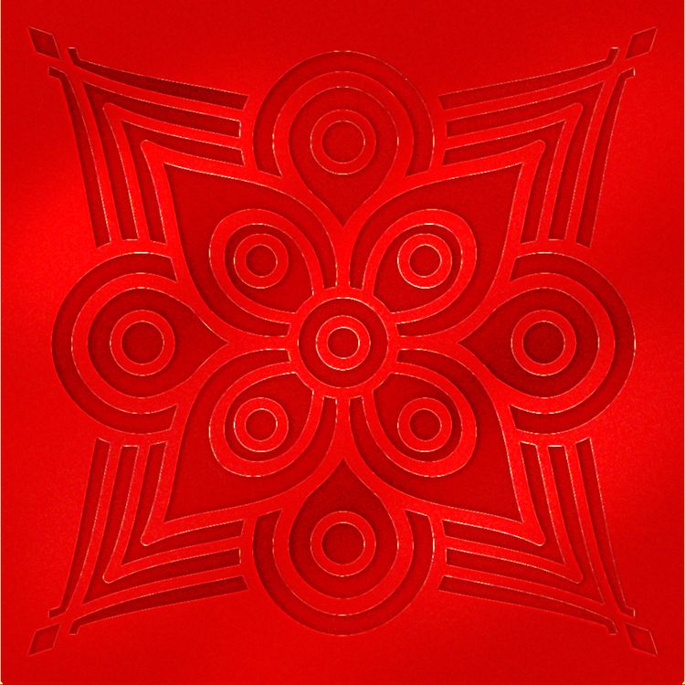 Текстурный лист «Элеганс», 9х9х0,3 см, Craft&Clay — картинка 2