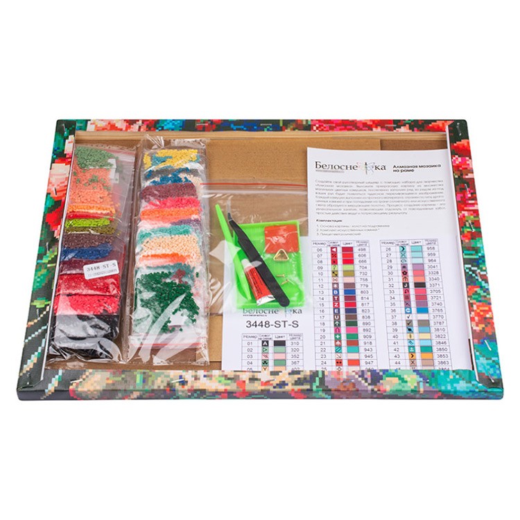 Алмазная вышивка «Сирень у дороги» — картинка 4