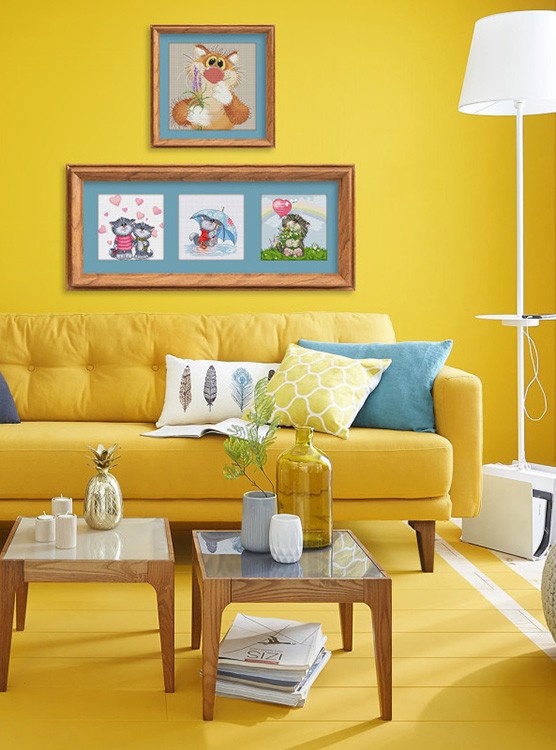 Набор для вышивания «Кот с букетом» — картинка 8