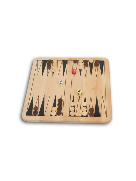 Набор настольных игр 3 в 1 Zilmer «Шахматы, шашки, нарды» ( дерево) — картинка 3