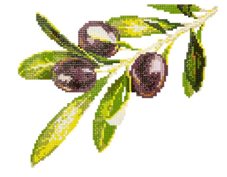 Алмазная вышивка «Веточка оливы» — картинка 2