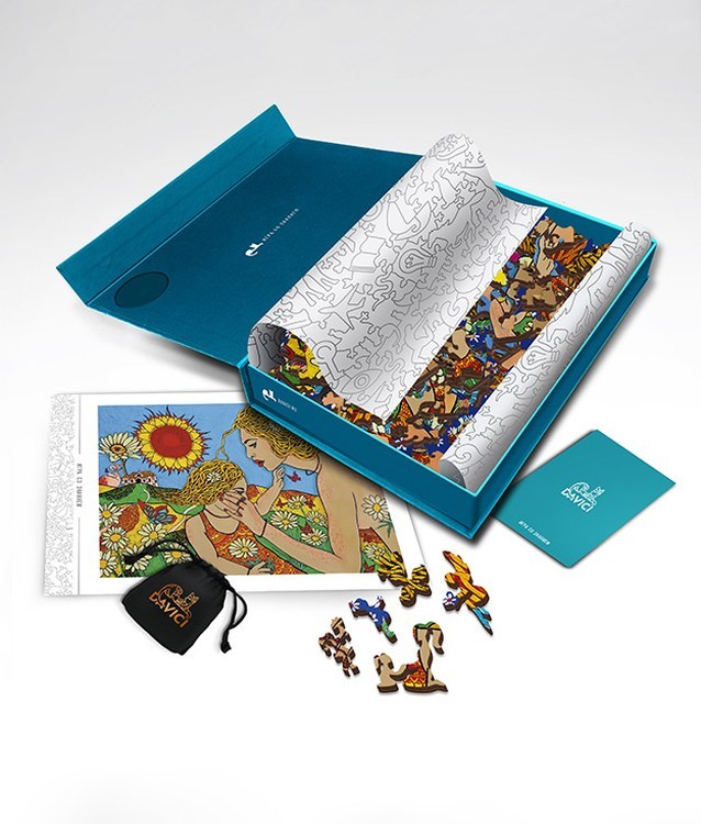 Деревянные пазлы DAVICI «Моему дитя (двусторонние)» — картинка 9