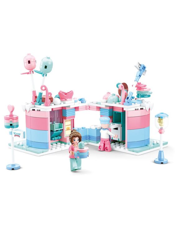 Конструктор «Фудкорт. Магазин сладостей», 328 деталей — картинка 2