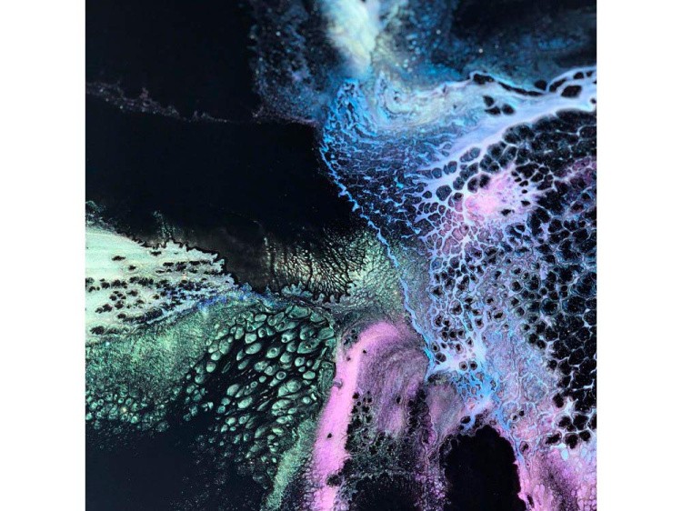 Пигмент минеральный фиолетовый (Violet) 10 мл, CraftPigments Pearl — картинка 4