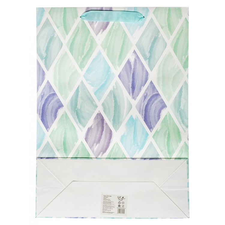 Подарочный пакет «Ромбы» — картинка 6