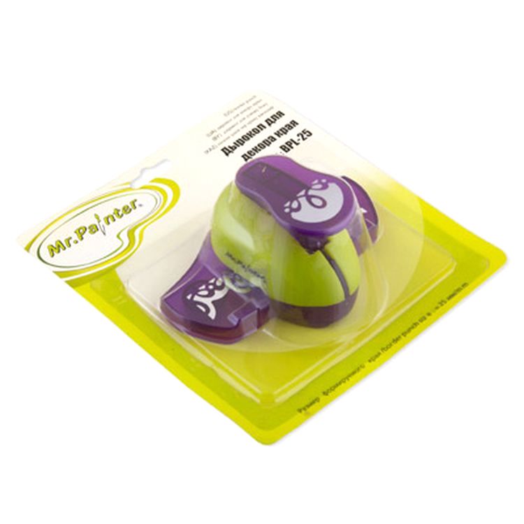 Дырокол для декора края «Петельки», 2,5 см, Mr.Painter — картинка 3