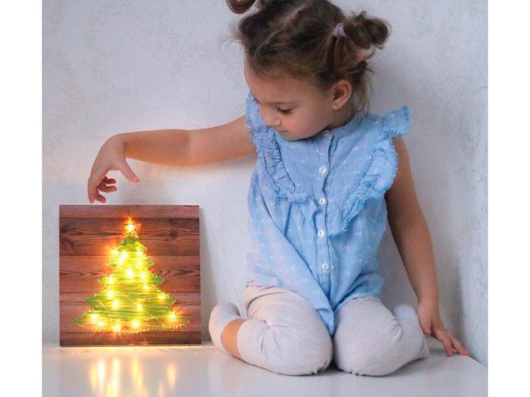 Декоративная светодиодная нить-гирлянда для творческих работ — картинка 2