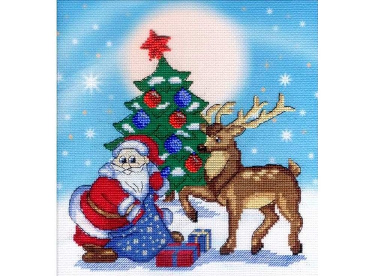 Набор для вышивания «Дед Мороз»