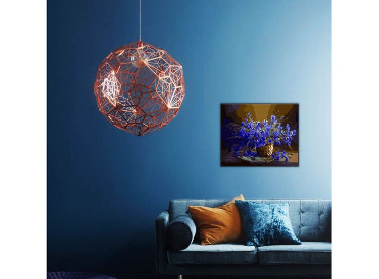 Картина по номерам «Синие великолепие» — картинка 4