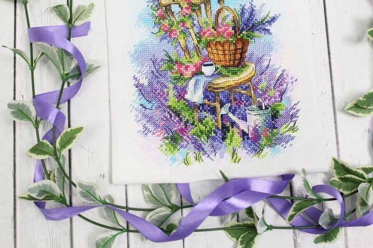 Набор для вышивания «Лавандовый завтрак» — картинка 4