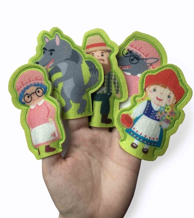 Пальчиковый кукольный театр «Красная шапочка» — картинка 7