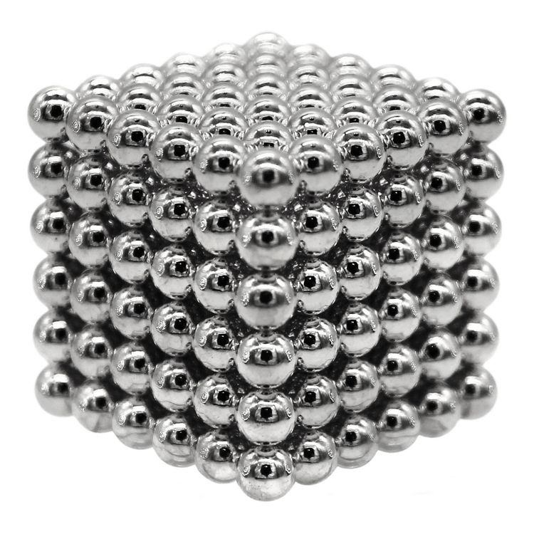 Головоломка магнитная Magnetic Cube, стальной, 216 шариков, 5 мм (Неокуб) — картинка 2