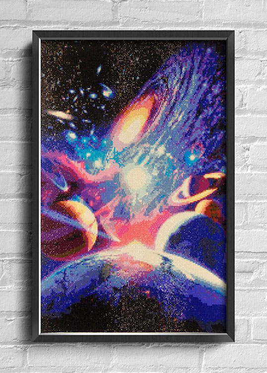 Алмазная вышивка «Космос» — картинка 2