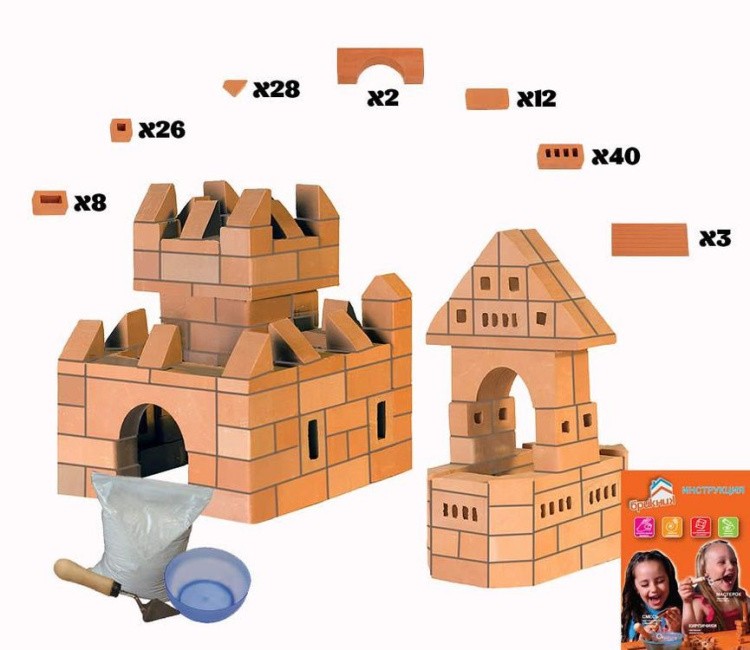 Конструктор из кирпичиков Brickmaster: «Крепость 2 в 1» (119 дет) — картинка 2