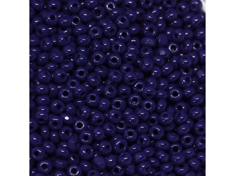 Бисер Чехия CHARLOTTE 1 361-11001 1,7 мм 13/0, 50 г, цвет: 33070 темно-синий