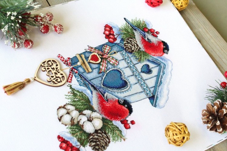 Набор для вышивания «Морозное гнездышко» — картинка 2