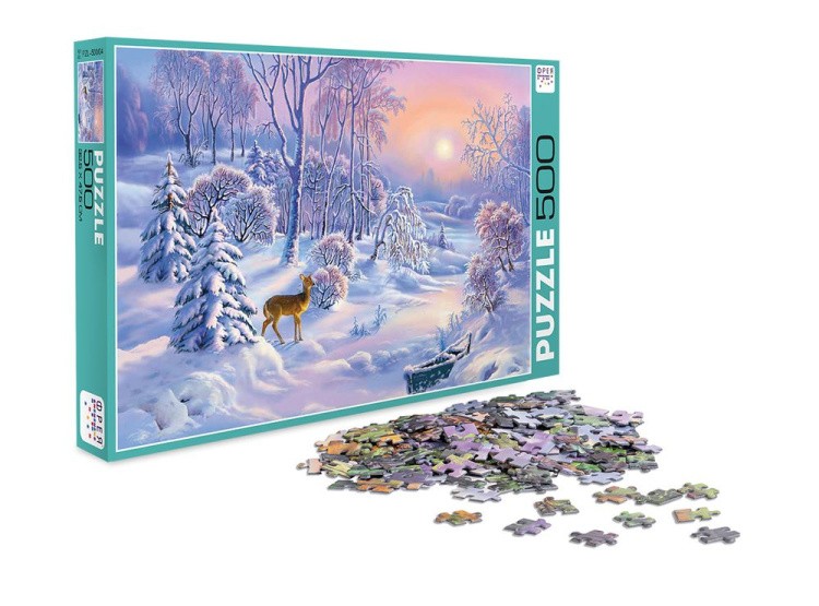 Пазлы «Морозно» — картинка 4