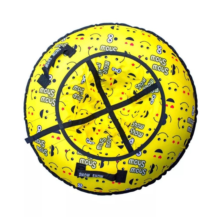 Детская зимняя ватрушка тюбинг для катания 118 см — картинка 4