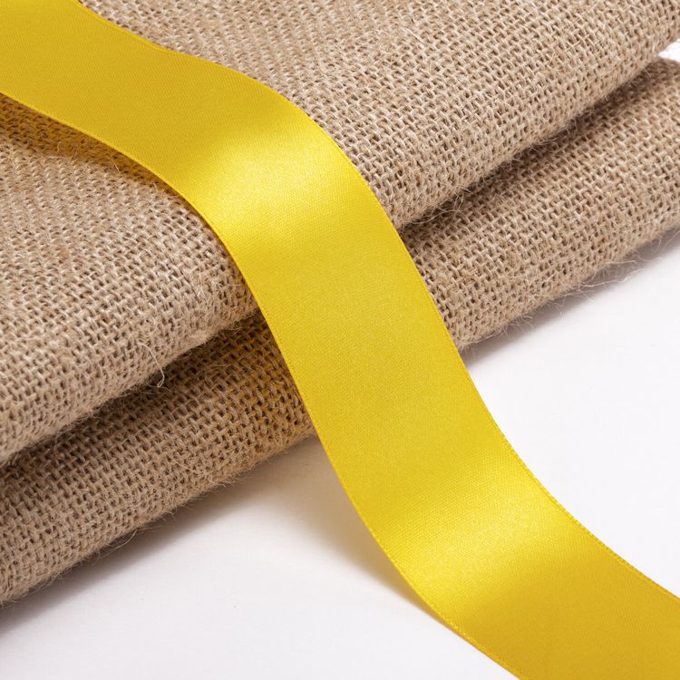 Лента атласная, ширина 38 мм, длина 23 м, желтая, Brauberg — картинка 2