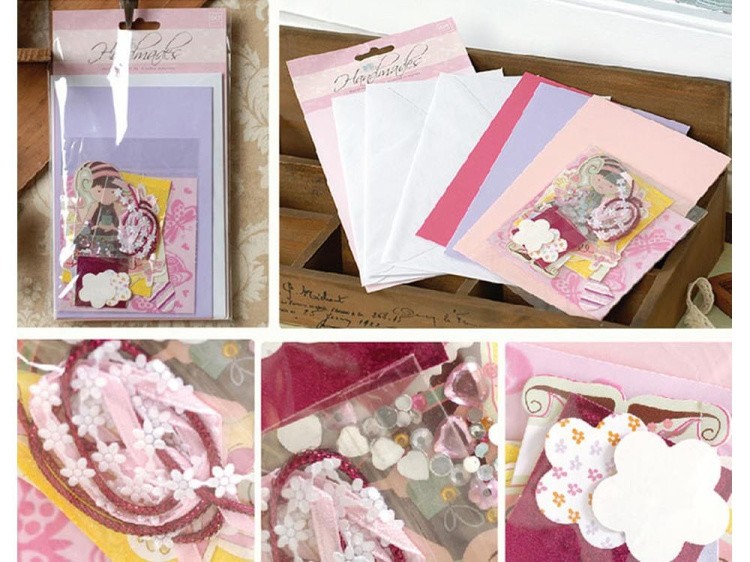 Набор для скрапбукинга «Открытка (3 шт.)» — картинка 2