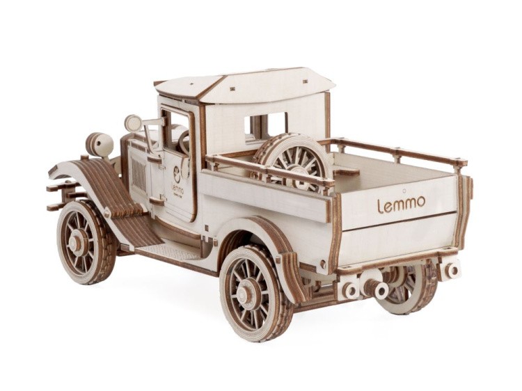 Конструктор из дерева «Грузовик Полуторка Пикап», Lemmo — картинка 5