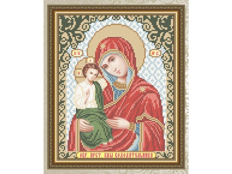 Рисунок на ткани «Вододательница Образ Пресвятой Богородицы»