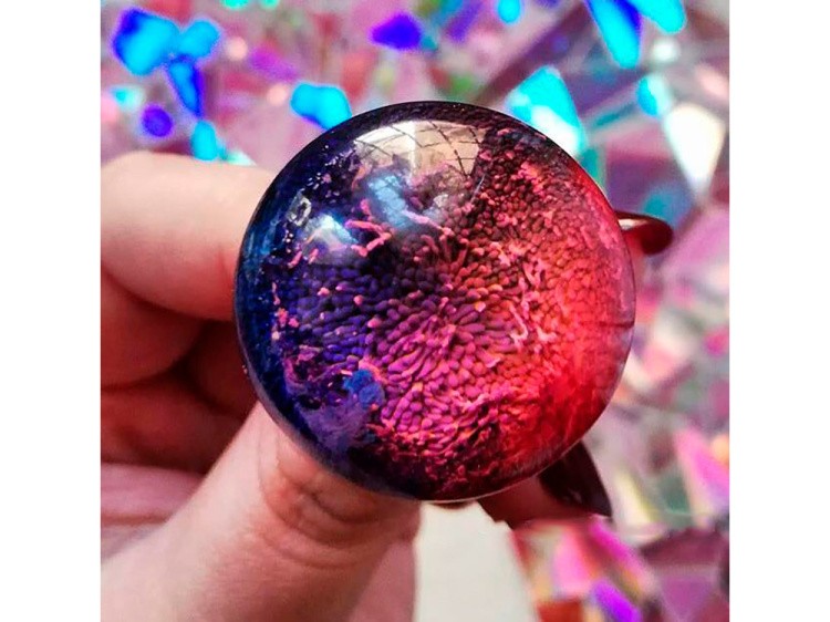 Алкогольные чернила 1036 жемчуг 15 мл, Jacquard Pinata Metallic — картинка 3