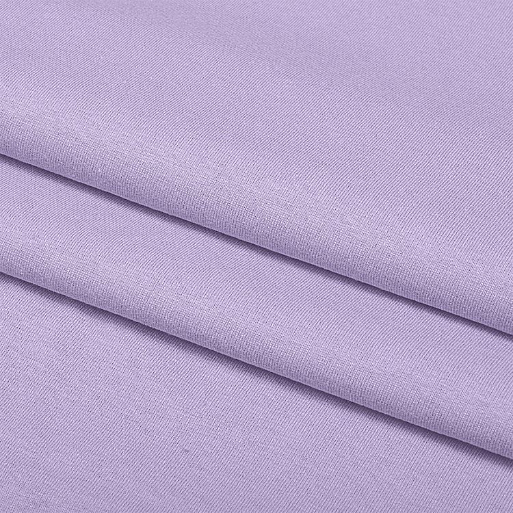 Ткань трикотаж Кулирка хлопок, 6 м, ширина 100+100 см, 145 г/м2, цвет: лаванда, TBY — картинка 2