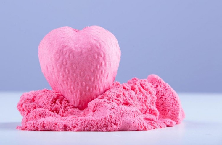 Кинетический пластилин Zephyr, розовый — картинка 2