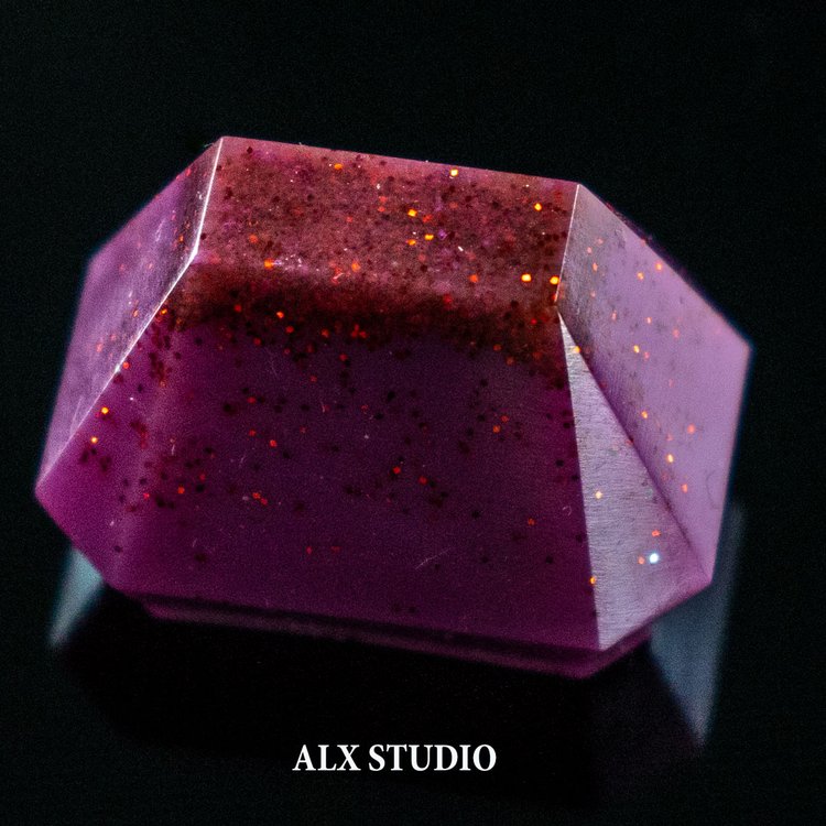 Краситель для эпоксидной смолы фиолетовый, 20 г, ALX Studio — картинка 3