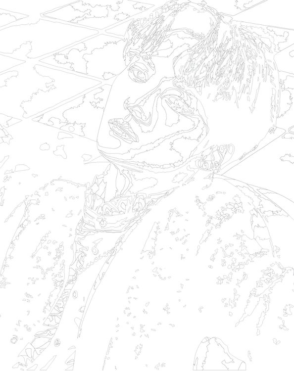 Картина по номерам «Stray Kids Стрей Кидс: Ли Ноу Минхо» — картинка 2