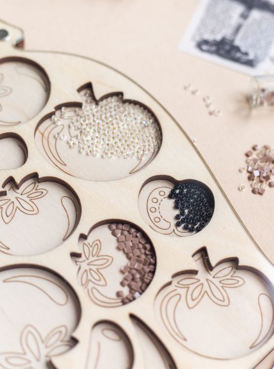 Органайзер для бисера с крышкой «Баночка солений» — картинка 5