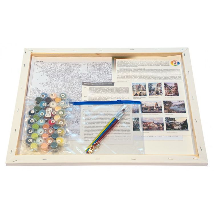 Картина по номерам «Франция. Кольмар» — картинка 3