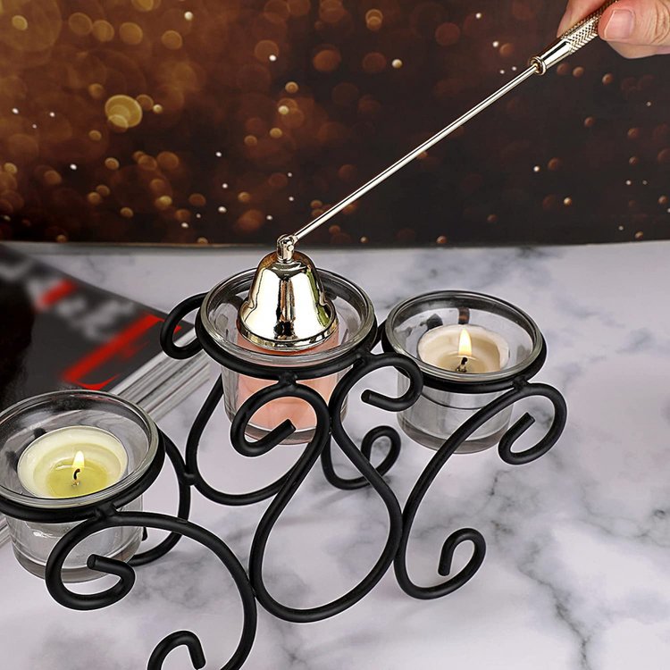 Набор аксессуаров для свечей, золото — картинка 8