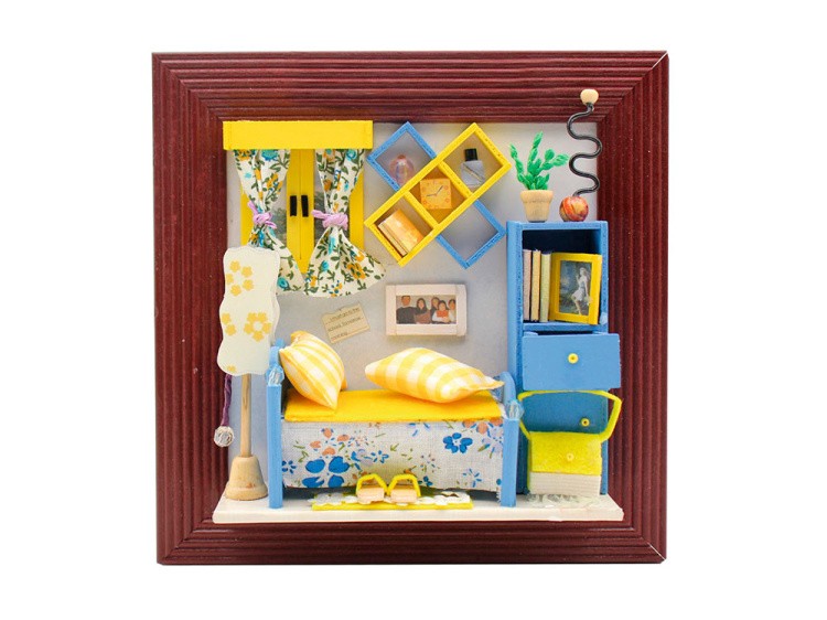 Набор для создания миниатюры (румбокс) «Уютная комната» — картинка 2