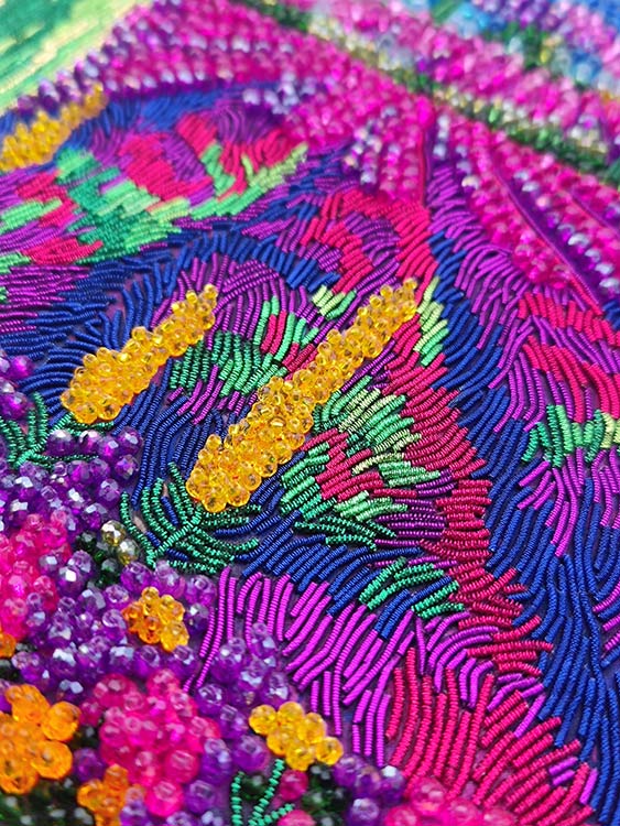 Набор вышивки хрустальными камнями «Лавандовые поля» — картинка 10