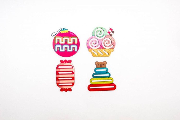 Линейки-трафареты «Детское ассорти» — картинка 7