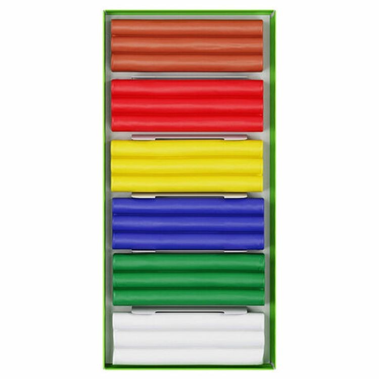 Пластилин восковой Gamma «Пчелка», 6 цветов, 90 г, со стеком — картинка 3