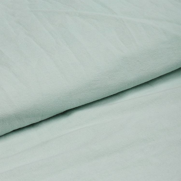 Ткань Хлопок крэш, 5 м х 150 см, 90 г/м², цвет: мятный, TBY — картинка 3