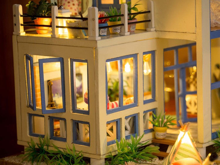 Набор для создания миниатюры (румбокс) «Лазурный берег» — картинка 8