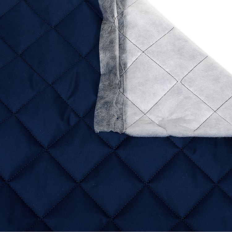 Ткань стежка ниточная Dewspo, ромб 5,5 см, 5 м x 150 см, 230 г/м², цвет: темно-синий, TBY — картинка 2