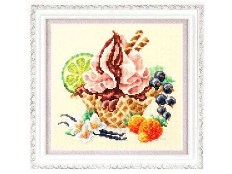 Набор для вышивания «Ванильное мороженое» — картинка 3