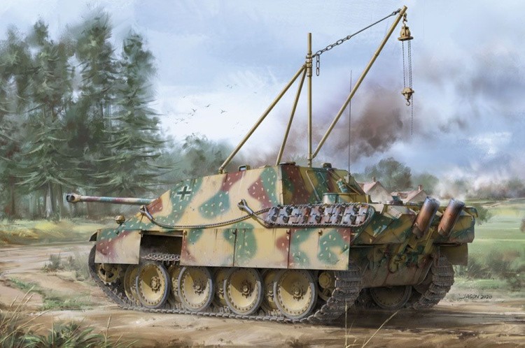 Сборная модель «Танк German Tank Destroyer Sd. Kfz.173. Jagdpanther Ausf.G2» — картинка 3