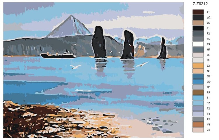 Картина по номерам «Природа» — картинка 2