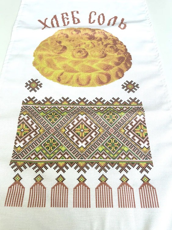 Набор для вышивания «Рушник Хлеб соль» 2 м для вышивки крестом — картинка 4