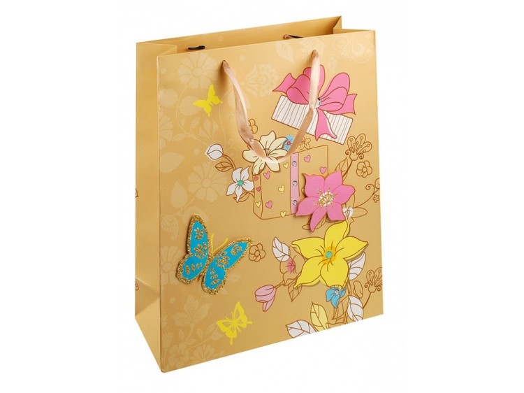 Подарочный пакет «Изумрудная бабочка»