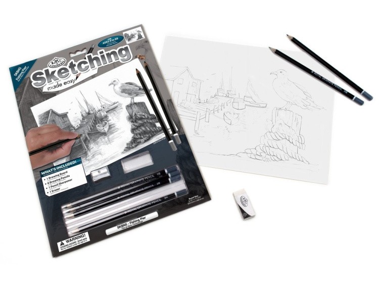 Набор для скетчинга «Чайка» — картинка 3