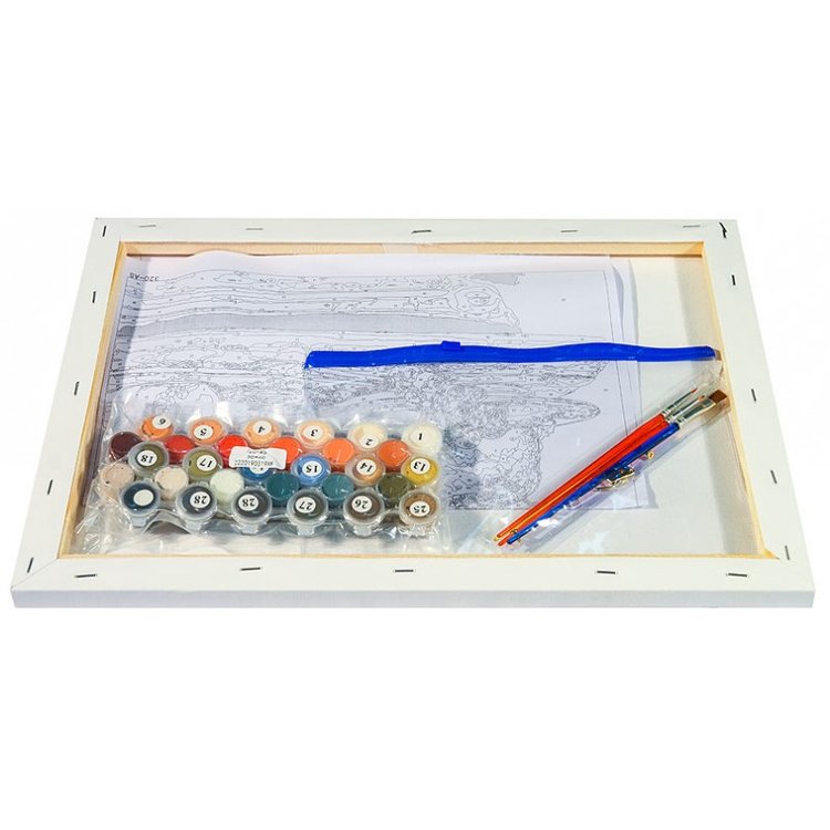 Картина по номерам «Вечерний натюрморт» — картинка 3